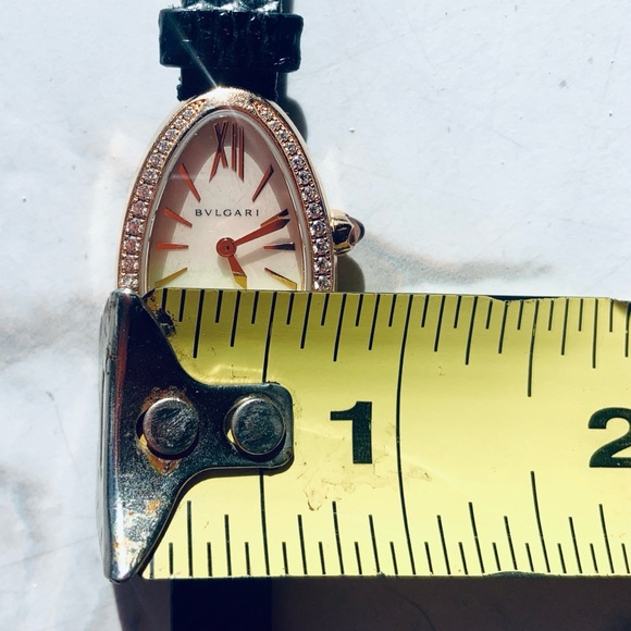 Rare Bulgari Serpenti Rose Gold and Diamond Watch - Picture 16 of 16